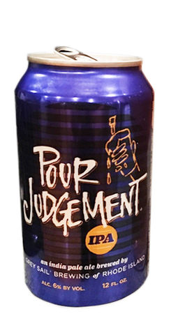 Grey Sail Brewing Pour Judgement IPA beer