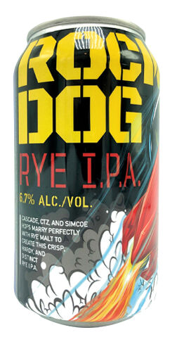 Rocket Dog Rye IPA, Laughing Dog Brewing
