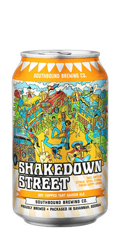 Southbound Shakedown Street Saison beer