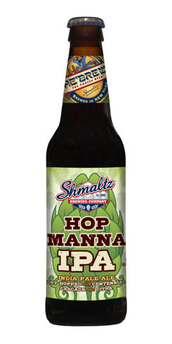 Shmaltz Hop Manna IPA, Schmaltz Brewing Co.