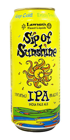 Lawson's Finest Liquids Sip of Sunshine IPA beer