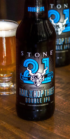 Stone 21st Anniversary Hail to the Hop Thief by Stone Brewing Co.