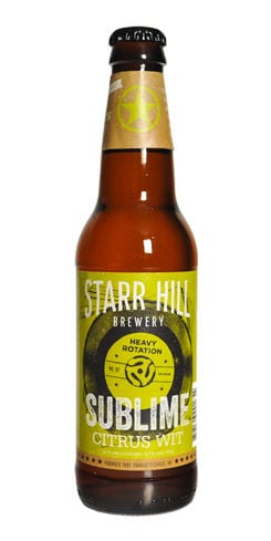 Sublime Citrus Wit by Starr Hill Brewery