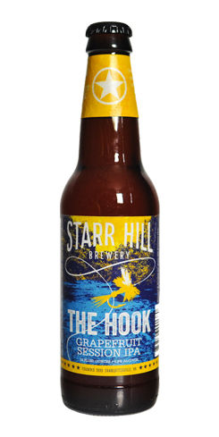 The Hook Grapefruit Session IPA by Starr Hill Brewery
