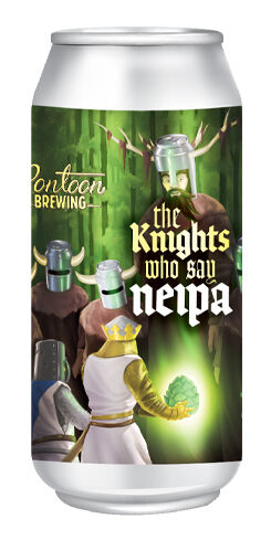 The Knights Who Say NEIPA  Pontoon Brewing