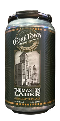 Thomaston Lager, Clocktown Brewing Co.