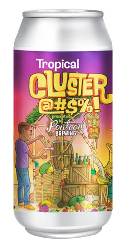 Tropical Clusterf&$%, Pontoon Brewing
