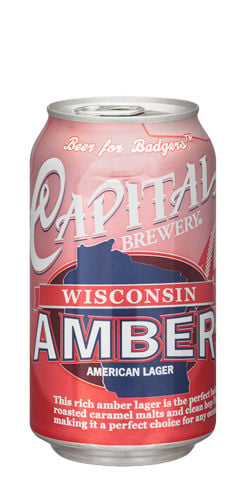 Wisconsin Amber by Capital Brewery