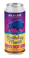 Birthday Month Blueberry Cryo Hop IIPA, Wild Leap Brew Co.