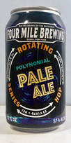 Polynomial Pale Ale, Four Mile Brewing