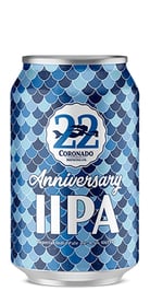 22nd Anniversary Imperial IPA, Coronado Brewing Co.