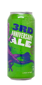 Roughtail 3rd Anniversary Ale Double IPA beer