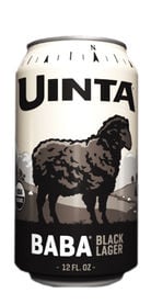 Uinta Beer Baba Black Lager