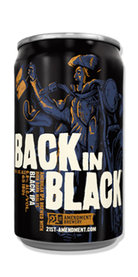 Back in Black IPA Beer 21st Amendment