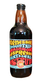 Bull and Bush beer Genessee Mountain Rainbow Espresso Oatmeal Stout