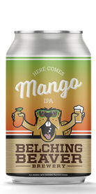 Here Comes Mango IPA by Belching Beaver Brewery
