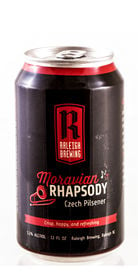 Moravian Rhapsody Raleigh Brewing Beer