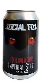 Nocturnal Activities, Social Fox Brewing