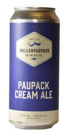 Paupack Cream Ale, Wallenpaupack Brewing Co.
