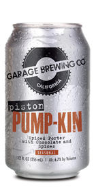 Piston Pump-Kin Porter, Garage Brewing Co.