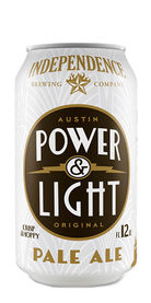 Independence Brewing Power & Light beer