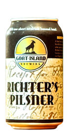 Richter's Pilsner, Goat Island Brewing