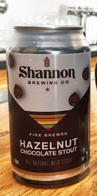 Shannon Hazelnut Chocolate Stout, Shannon Brewing Co.