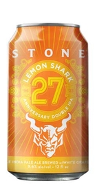 Stone 27th Anniversary Lemon Shark Double IPA, Stone Brewing