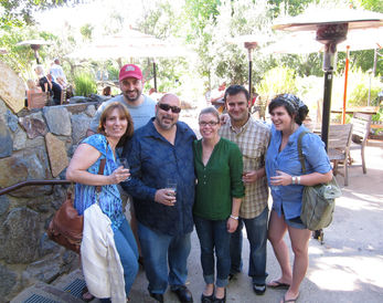 Guild members with Dr Bill at Stone after NHC 2011