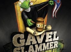 Hoppin' Frog Releases GAVEL SLAMMER 17.4% ABV Monumental Dark Ale!