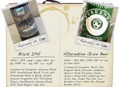 Alternative Grain Beer and Black IPA