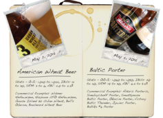  American Wheat Beer & Baltic Porter 
