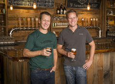 Co-Founders Eric McKay and Patrick Murtaugh of Hardywood Park Craft Brewery