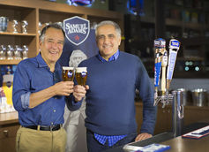 Jim Koch and Dave Burwick of Boston Beer Co.