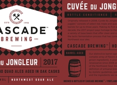 Cascade Brewing's Cuvée du Jongleur Makes First Appearance Since 2008