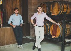 Brothers José and Tiago Carneiro, owners and brewmasters of Cervejaria Wäls