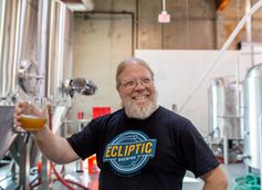 John Harris, brewmaster of Ecliptic Brewing.