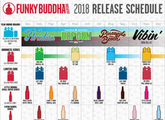 Funky Buddha 2018 Beer Release Schedule