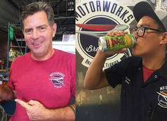 Motorworks Brewing Shift Brewers Bruce Bobitt (left) and Andrew Pollard (right)