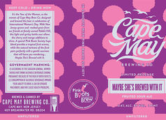 Cape May Brewing Co. Announces Pink Boots Beer Maybe She's Brewed With It