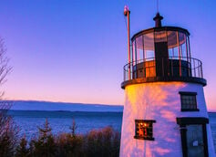 Owl's Head Lighthouse in Maine (Photo by PJ Walter Photography)