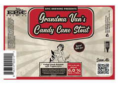 Epic Brewing Debuts Grandma Van’s Candy Cane Stout