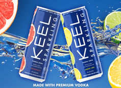 KEEL Vodka Launches KEEL Sparkling, a Vodka-based Hard Seltzer