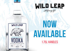 Wild Leap Brew Co. Debuts 1.75L Handles of Vodka