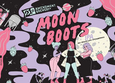 21st Amendment Brewery Partners with Pink Boots Society & Artist Robin Eisenberg on Moon Boots IPA