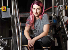 A Day in the Life of Alyssa Thorpe, Head Brewer at Jagged Mountain Craft Brewery
