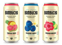 Bambucha Launches Hard Kombucha With Three Flavors