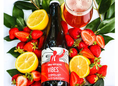 Monday Night Brewing Debuts Vibes, a Strawberry Lemon Golden Sour Ale