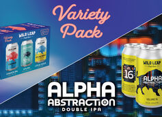 Wild Leap Brew Co. Announces First Variety Pack and Alpha Abstraction, Vol. 16