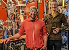 Flying Lion Brewing Head Brewer Andy Reimer and Production Manager Griffin Williams Talk Rye Stout